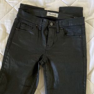 Madewell Slightly waxed cotton denim